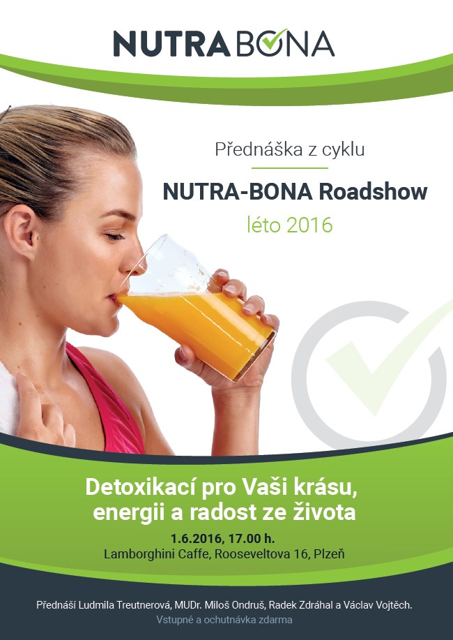 Roadshow NUTRABONA Plzeň léto 2016